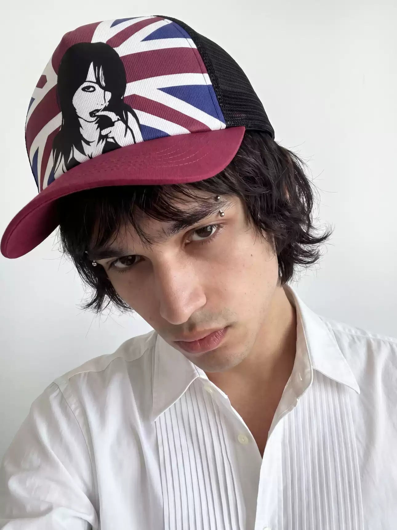 British Flag Trucker Cap