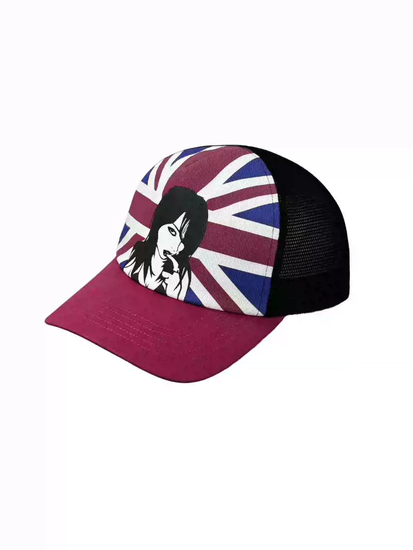 British Flag Trucker Cap