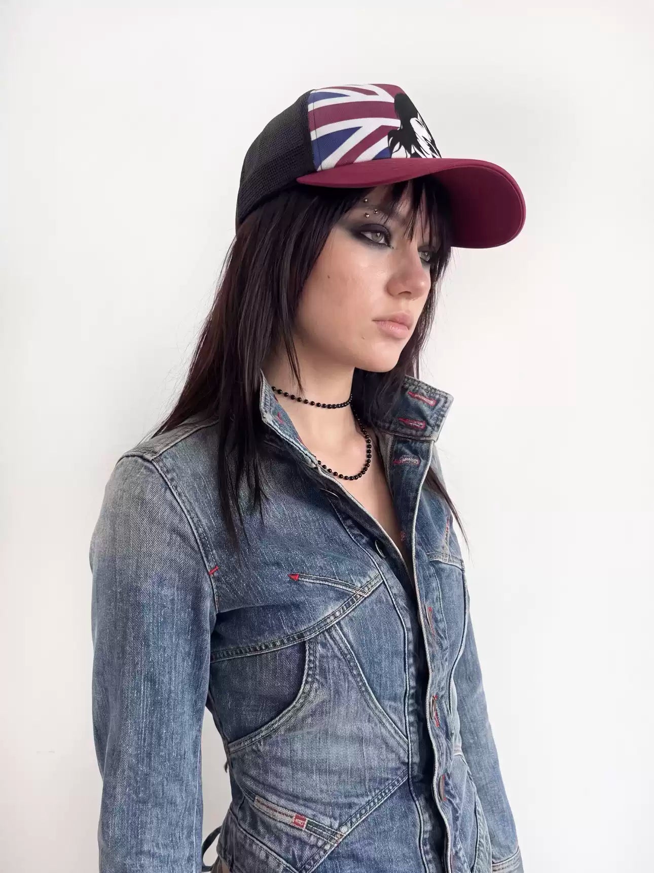 British Flag Trucker Cap