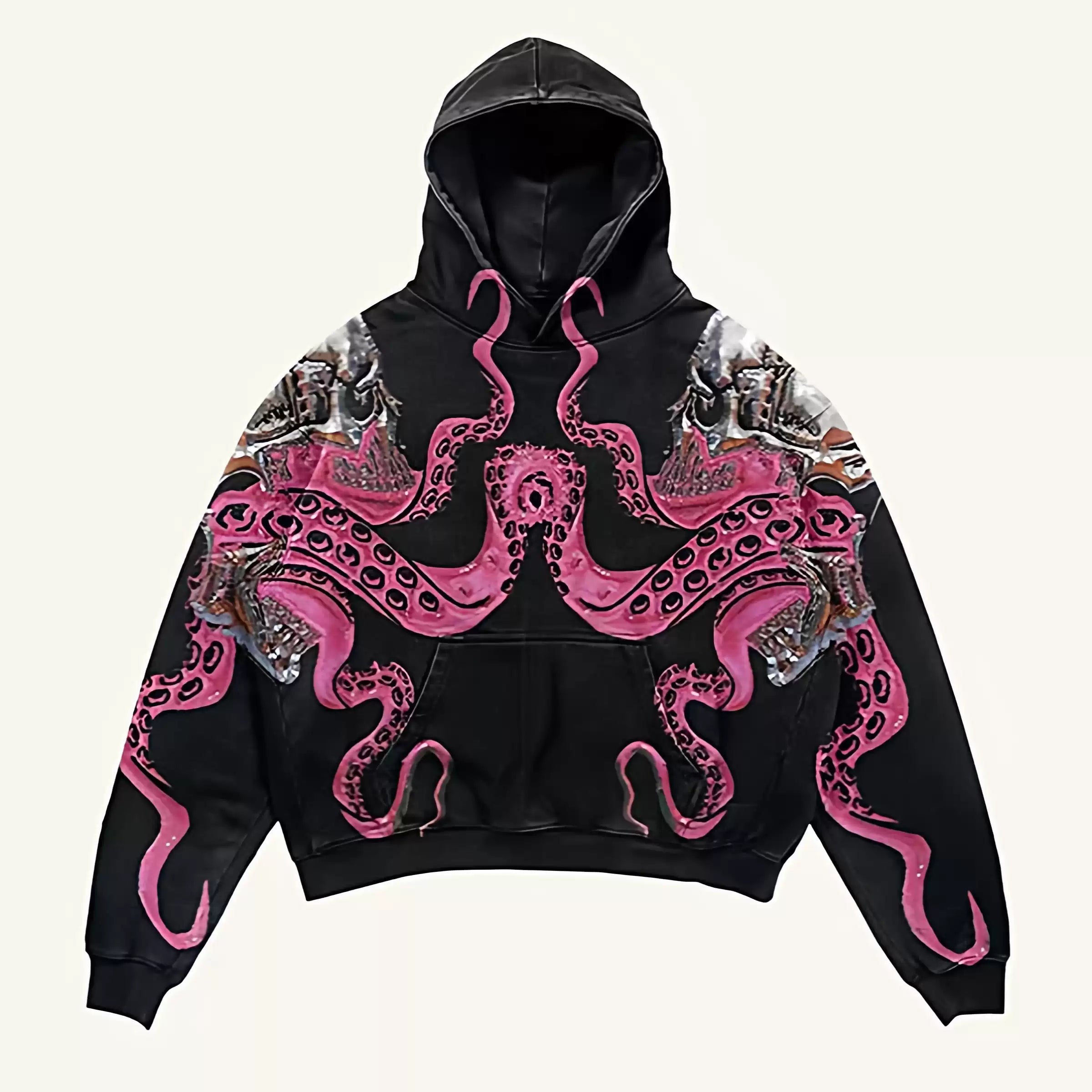 Colorful Skeleton Graphic Hoodie