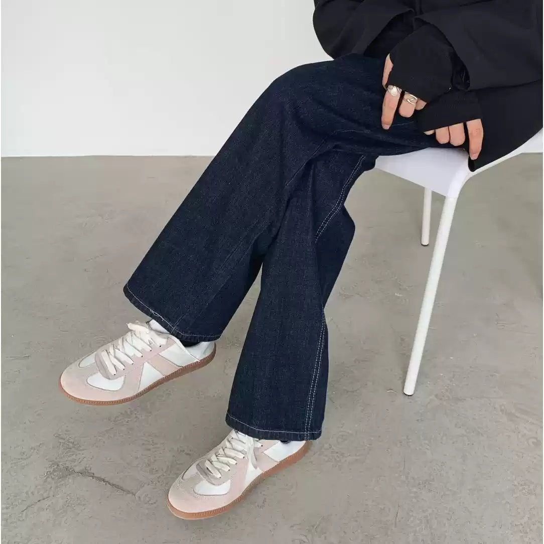 Dark Indigo Loose Jeans