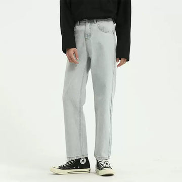 Icy Blue Straight Jeans