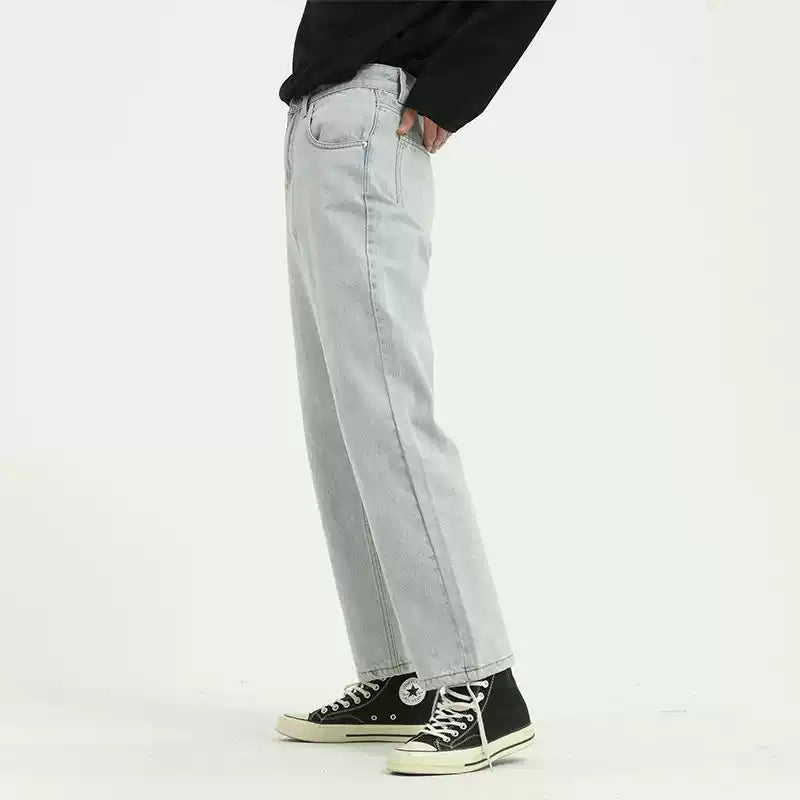 Icy Blue Straight Jeans