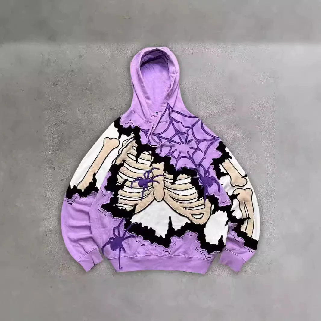 Skeleton Graphic Hoodie