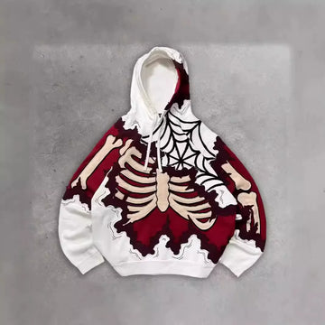 Skeleton Graphic Hoodie
