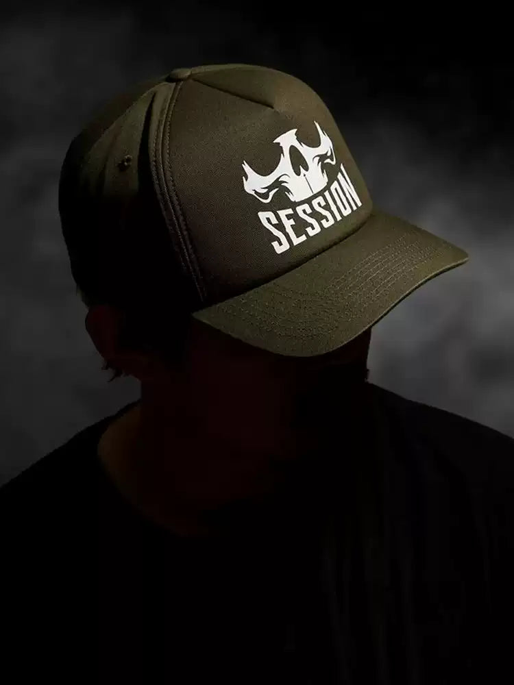 Skull Camo Baseball Cap