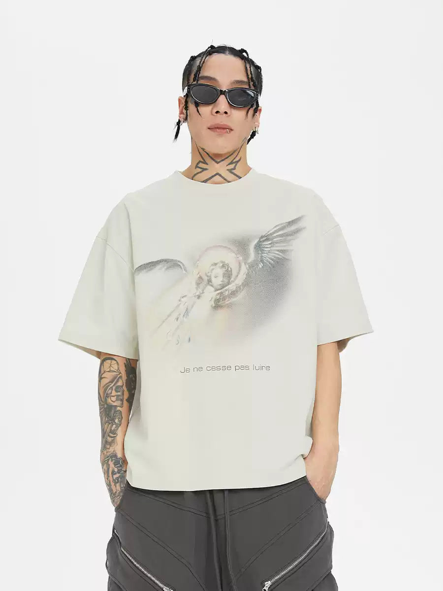 Vintage Angel Graphic T-Shirt