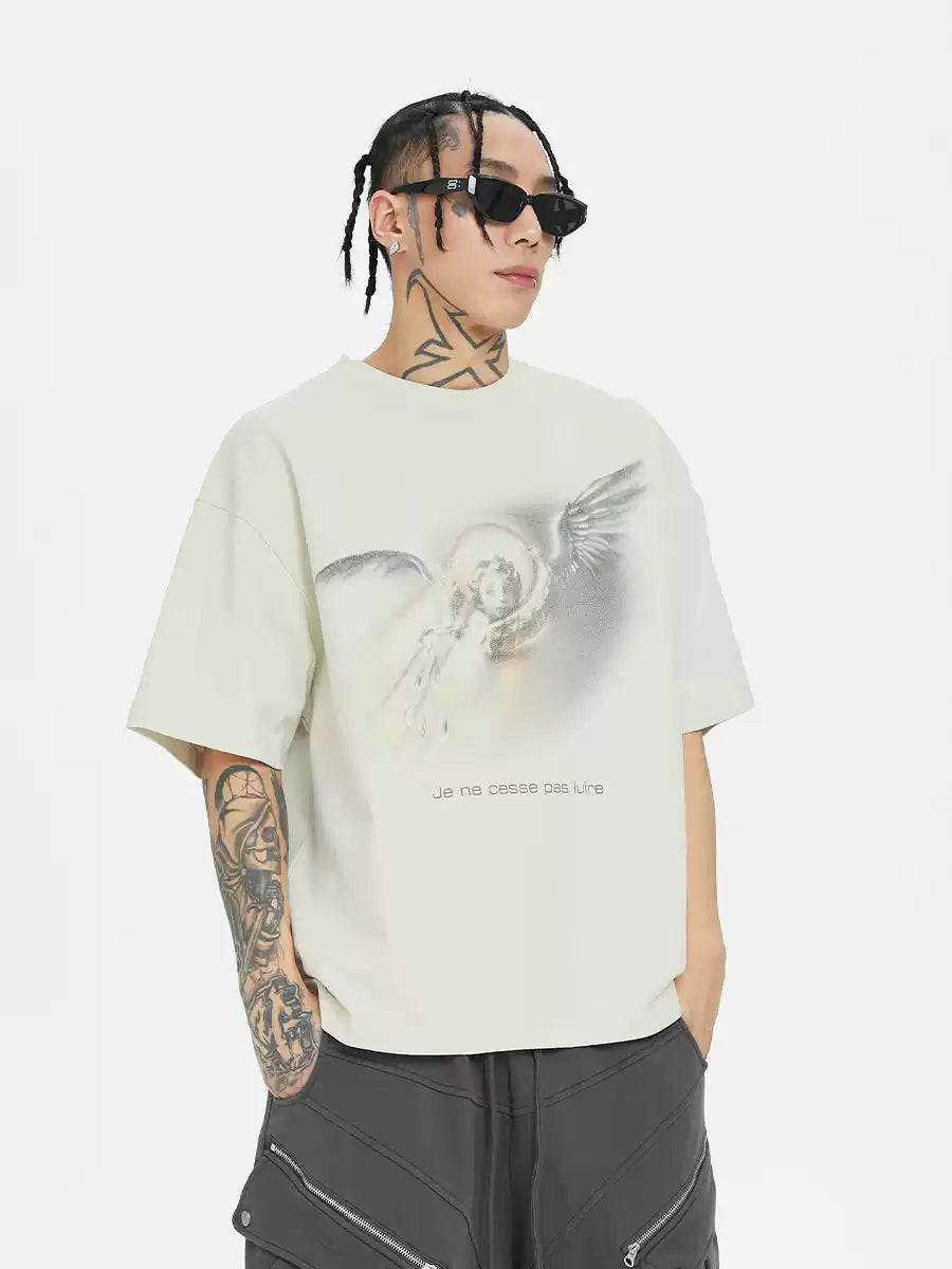 Vintage Angel Graphic T-Shirt